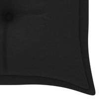 Thumbnail for Gartenbank-Auflage Schwarz 150x50x7 cm Stoff