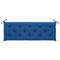 Thumbnail for Gartenbank-Auflage Blau 150x50x7 cm Stoff