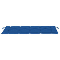Thumbnail for Gartenbank-Auflage Blau 150x50x7 cm Stoff