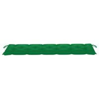 Thumbnail for Gartenbank-Auflage Grün 180x50x7 cm Stoff