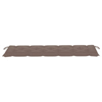 Thumbnail for Gartenbank-Auflage Taupe 180x50x7 cm Stoff