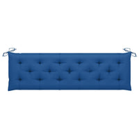 Thumbnail for Gartenbank-Auflage Blau 180x50x7 cm Stoff