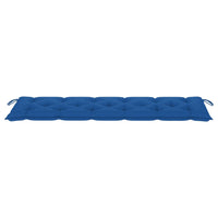 Thumbnail for Gartenbank-Auflage Blau 180x50x7 cm Stoff