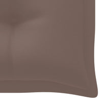 Thumbnail for Gartenbank-Auflage Taupe 200x50x7 cm Stoff