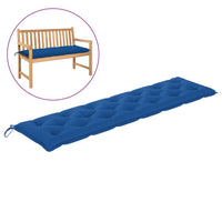 Thumbnail for Gartenbank-Auflage Blau 200x50x7 cm Stoff
