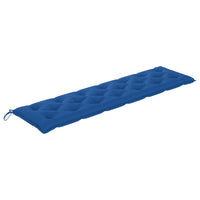 Thumbnail for Gartenbank-Auflage Blau 200x50x7 cm Stoff