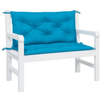 Thumbnail for Gartenbank-Auflage Hellblau 100 cm Oxford-Gewebe