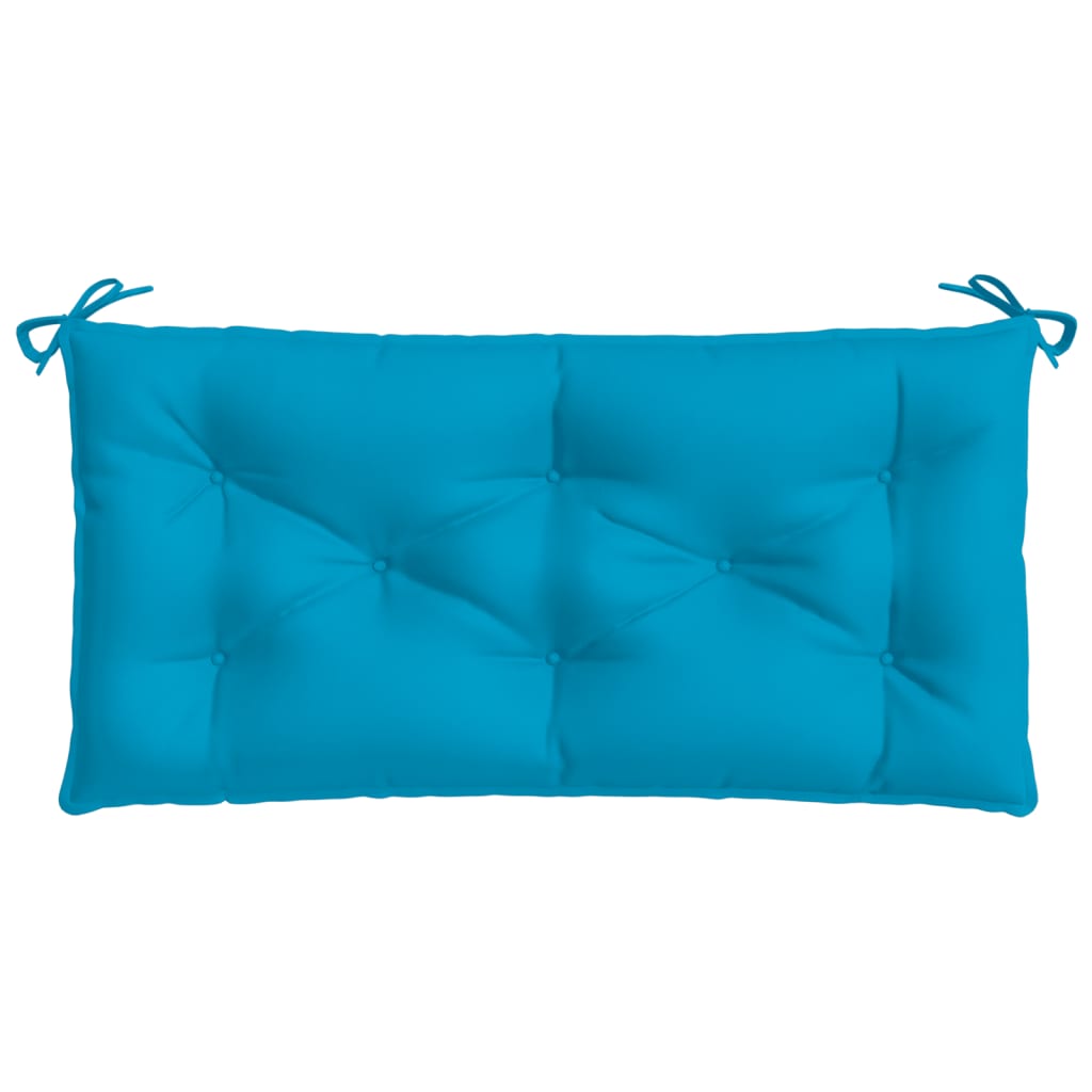 Gartenbank-Auflage Hellblau 100 cm Oxford-Gewebe