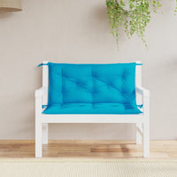 Thumbnail for Gartenbank-Auflage Hellblau 100 cm Oxford-Gewebe