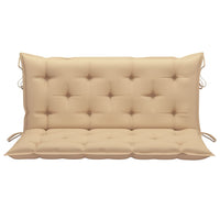 Thumbnail for Auflage für Hollywoodschaukel Beige 120 cm Stoff