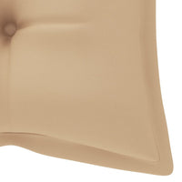 Thumbnail for Auflage für Hollywoodschaukel Beige 120 cm Stoff