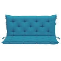 Thumbnail for Auflage für Hollywoodschaukel Hellblau 120 cm Stoff