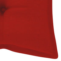 Thumbnail for Auflage für Hollywoodschaukel Rot 120 cm Stoff
