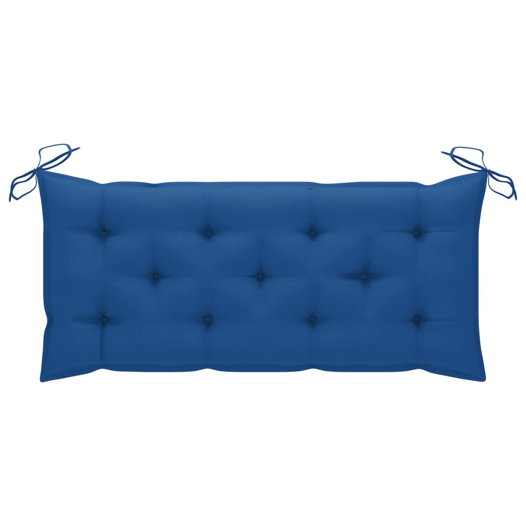 Auflage für Hollywoodschaukel Blau 120 cm Stoff