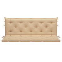 Thumbnail for Auflage für Hollywoodschaukel Beige 150 cm Stoff