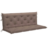 Thumbnail for Gartenbank-Auflage Taupe 150 cm Oxford-Gewebe