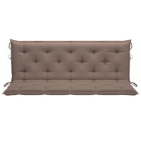 Thumbnail for Gartenbank-Auflage Taupe 150 cm Oxford-Gewebe
