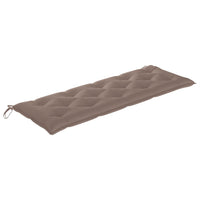 Thumbnail for Gartenbank-Auflage Taupe 150 cm Oxford-Gewebe