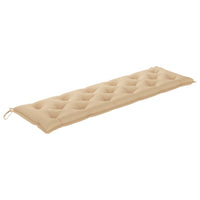 Thumbnail for Auflage für Hollywoodschaukel Beige 180 cm Stoff