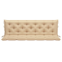 Thumbnail for Auflage für Hollywoodschaukel Beige 180 cm Stoff