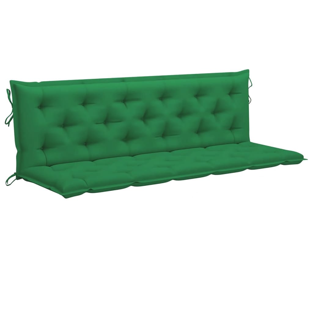 Auflage für Hollywoodschaukel Grün 180 cm Stoff