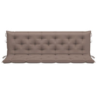 Thumbnail for Auflage für Hollywoodschaukel Taupe 180 cm Stoff