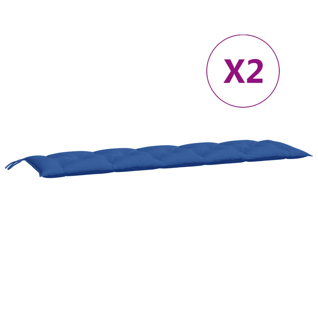 Gartenbank-Auflage Blau 180 cm Oxford-Gewebe