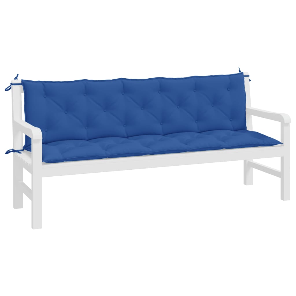 Gartenbank-Auflage Blau 180 cm Oxford-Gewebe