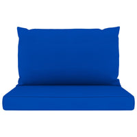 Thumbnail for Palettensofa-Auflagen 2 Stk. Blau Stoff