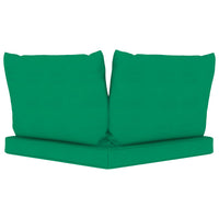 Thumbnail for Palettensofa-Auflagen 3 Stk. Grün Stoff