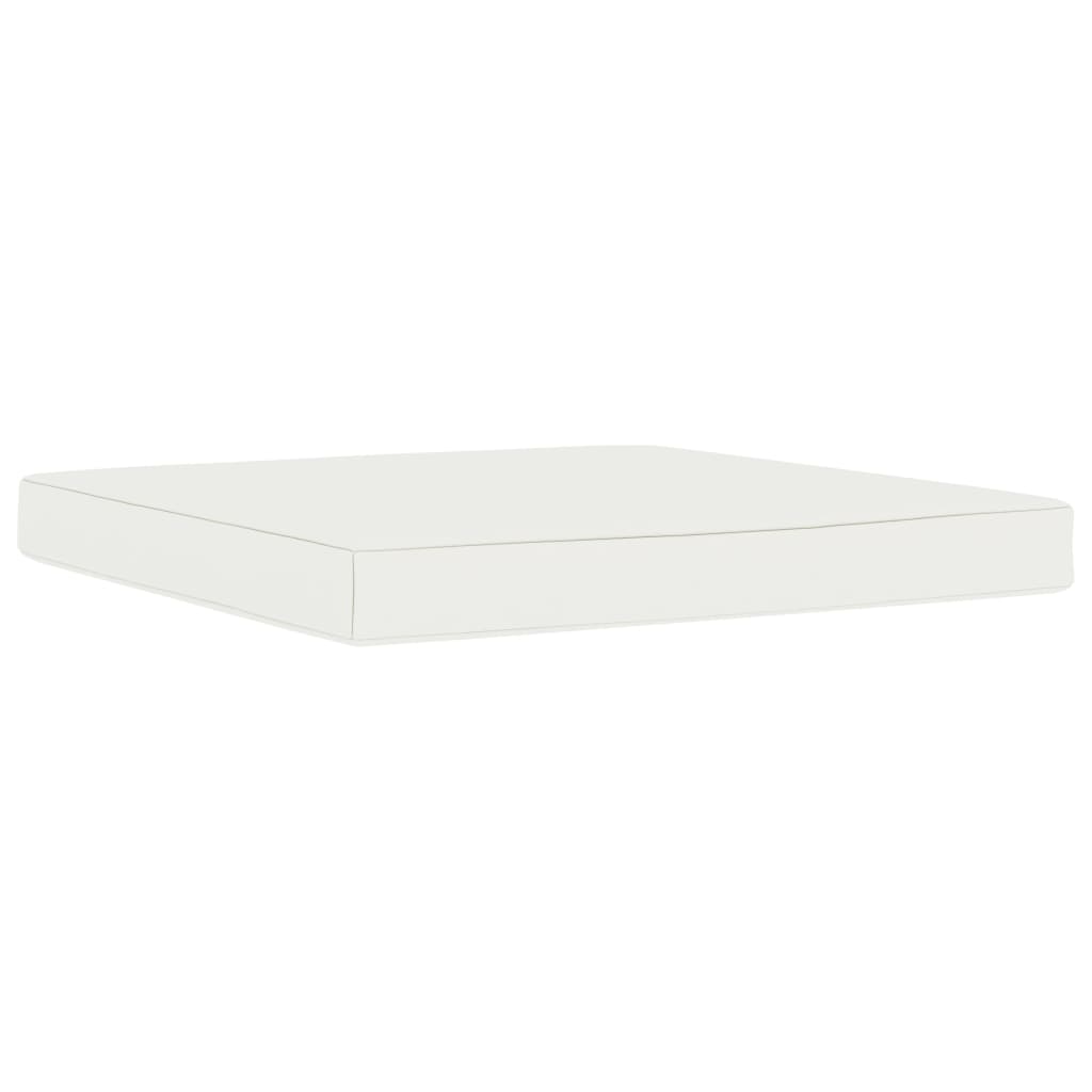 Palettenkissen Creme 60x60x6 cm Oxford-Gewebe