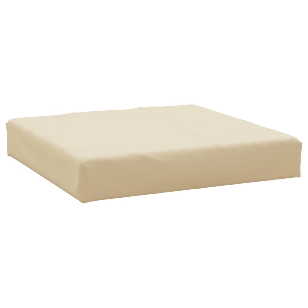 Palettenkissen Beige Oxford-Gewebe