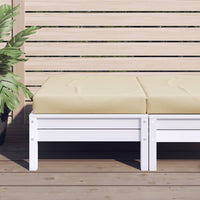 Thumbnail for Palettenkissen Beige Oxford-Gewebe