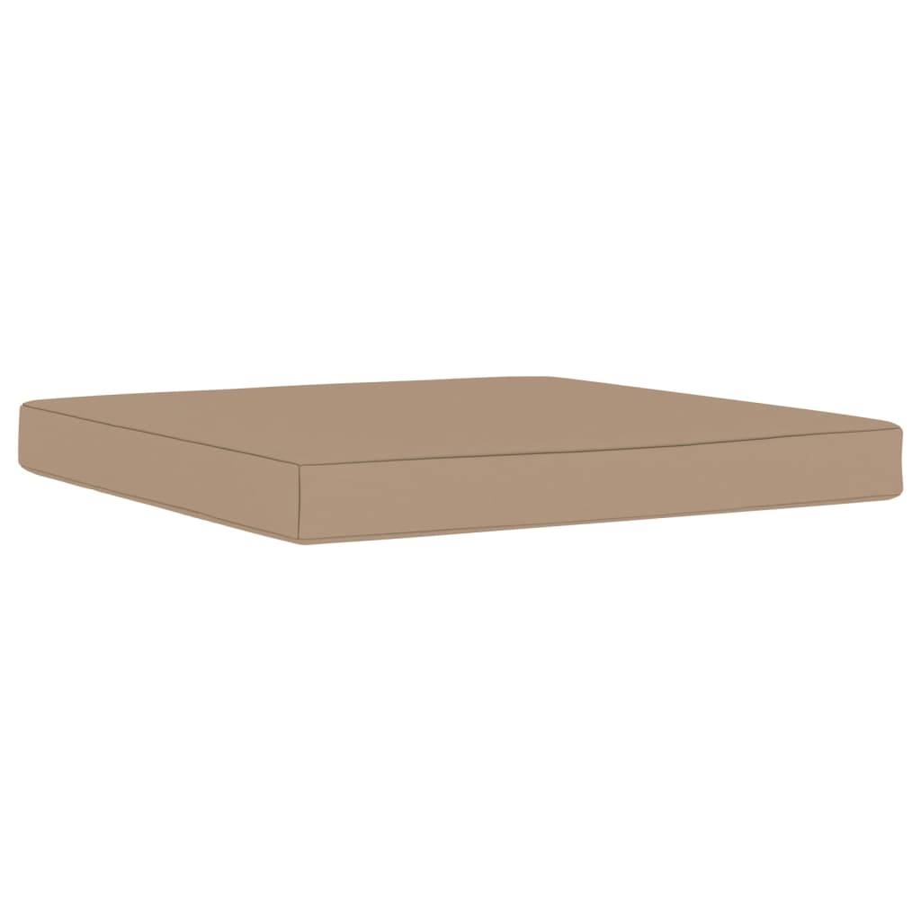 Palettenkissen Taupe 60x60x6 cm Oxford-Gewebe