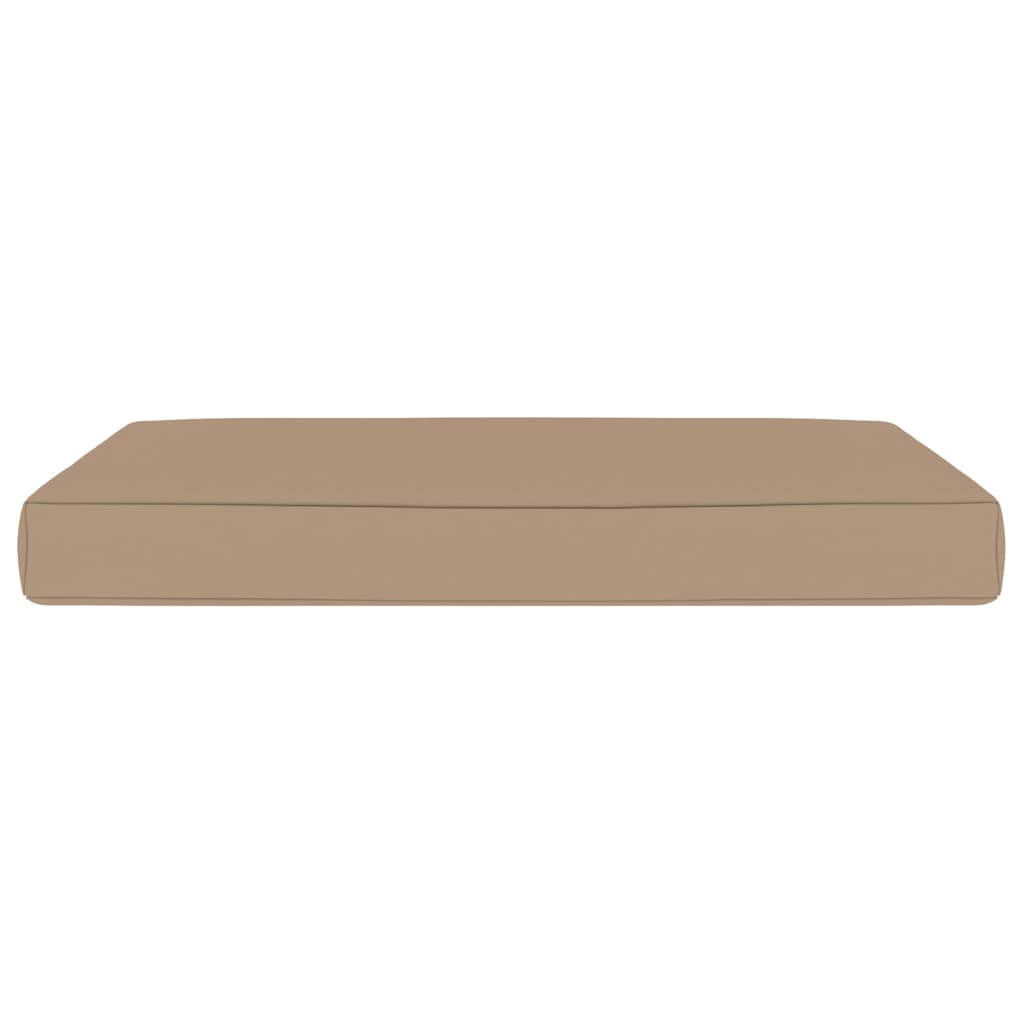 Palettenkissen Taupe 60x60x6 cm Oxford-Gewebe