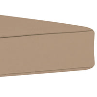 Thumbnail for Palettenkissen Taupe 60x60x6 cm Oxford-Gewebe