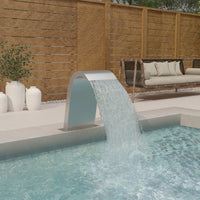 Thumbnail for Pool-Wasserfall 50x30x60 cm Edelstahl 304