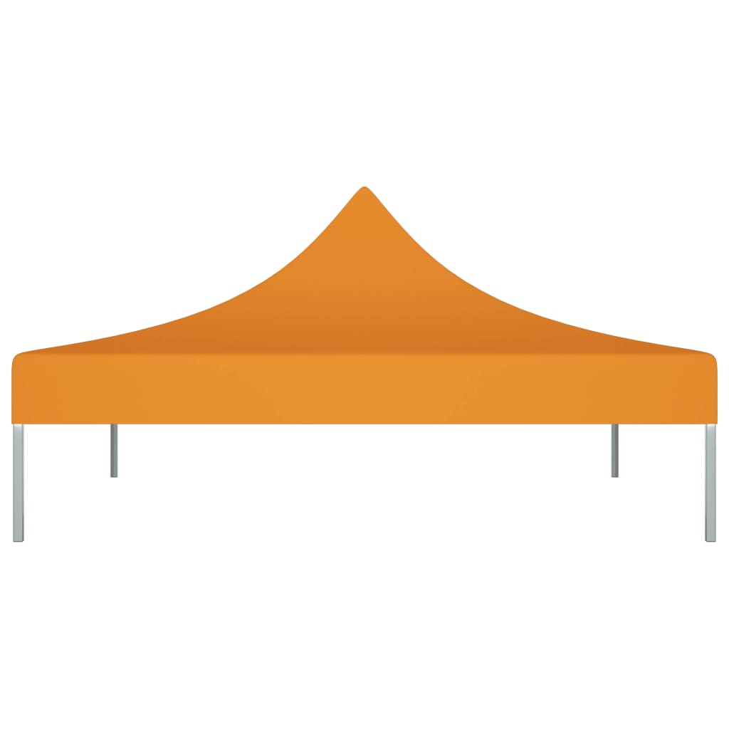 Partyzelt-Dach 3x3 m Orange 270 g/m²