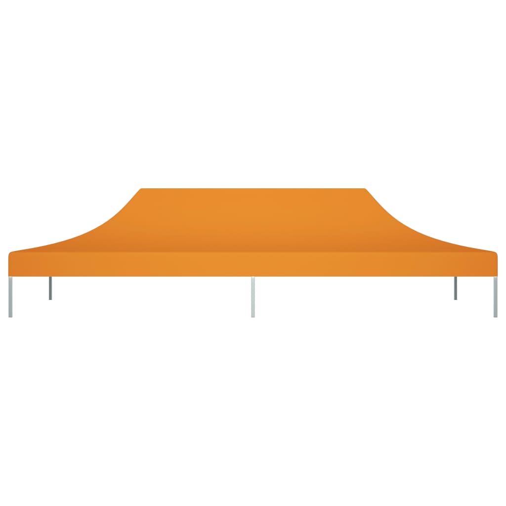 Partyzelt-Dach 6x3 m Orange 270 g/m²
