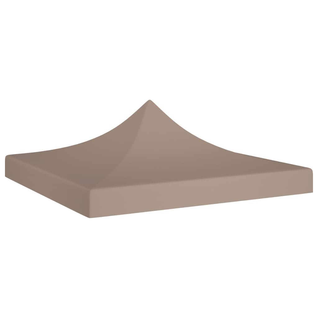 Partyzelt-Dach 2x2 m Taupe 270 g/m²