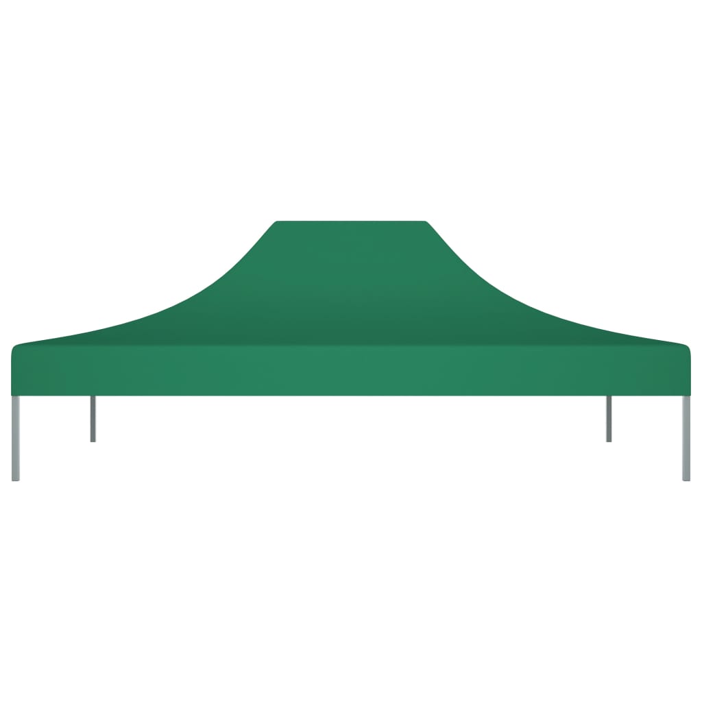 Partyzelt-Dach 4x3 m Grün 270 g/m²