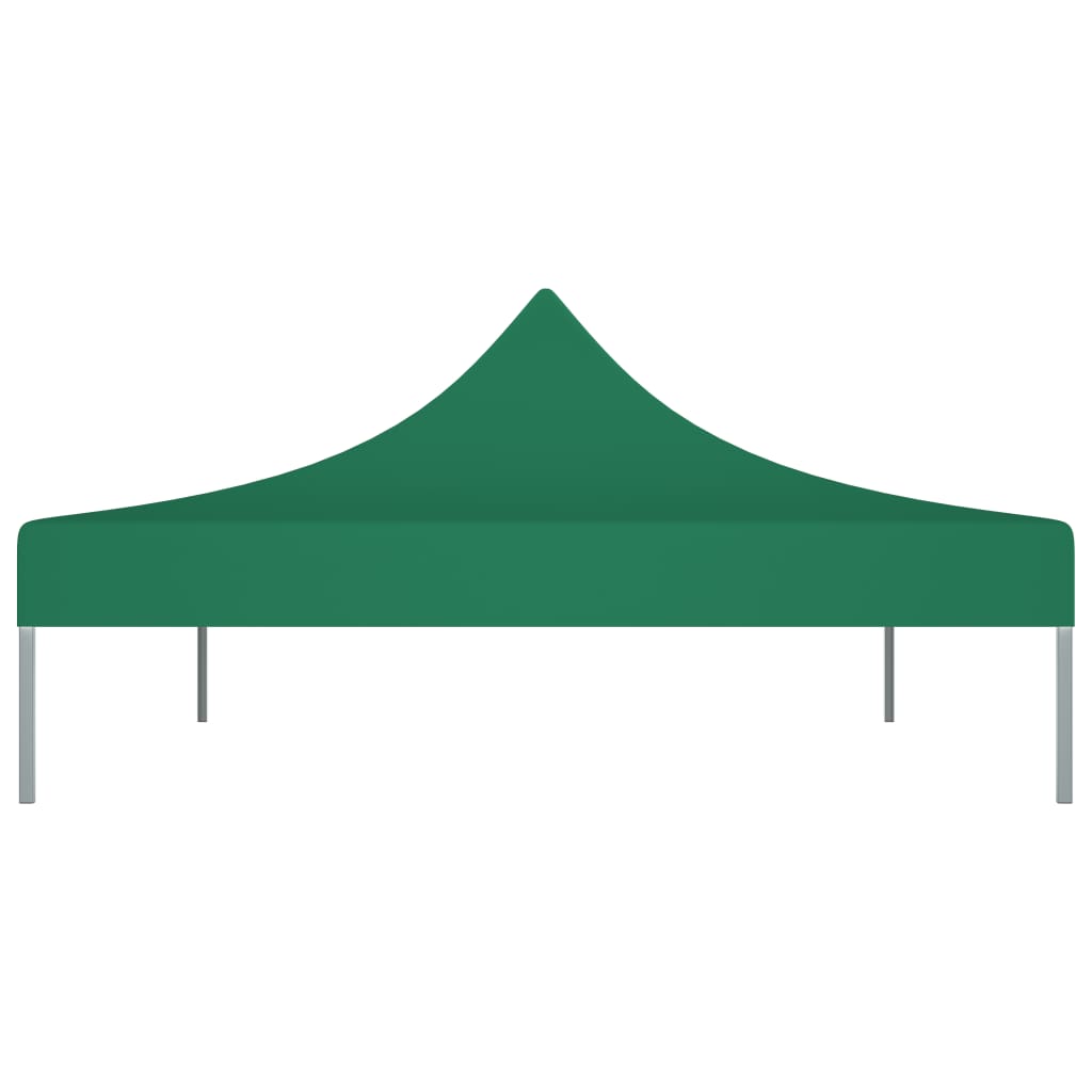 Partyzelt-Dach 4x3 m Grün 270 g/m²
