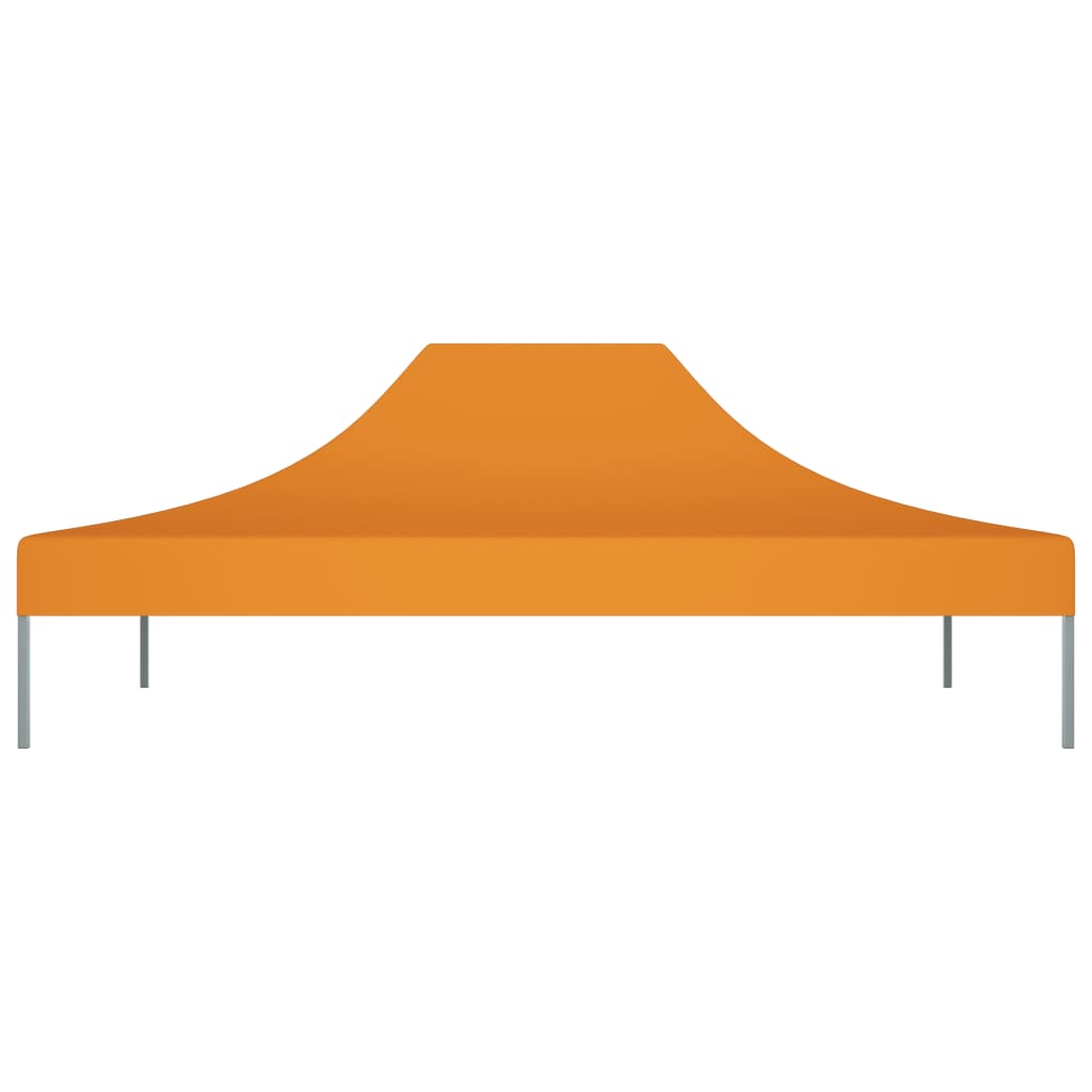 Partyzelt-Dach 4x3 m Orange 270 g/m²