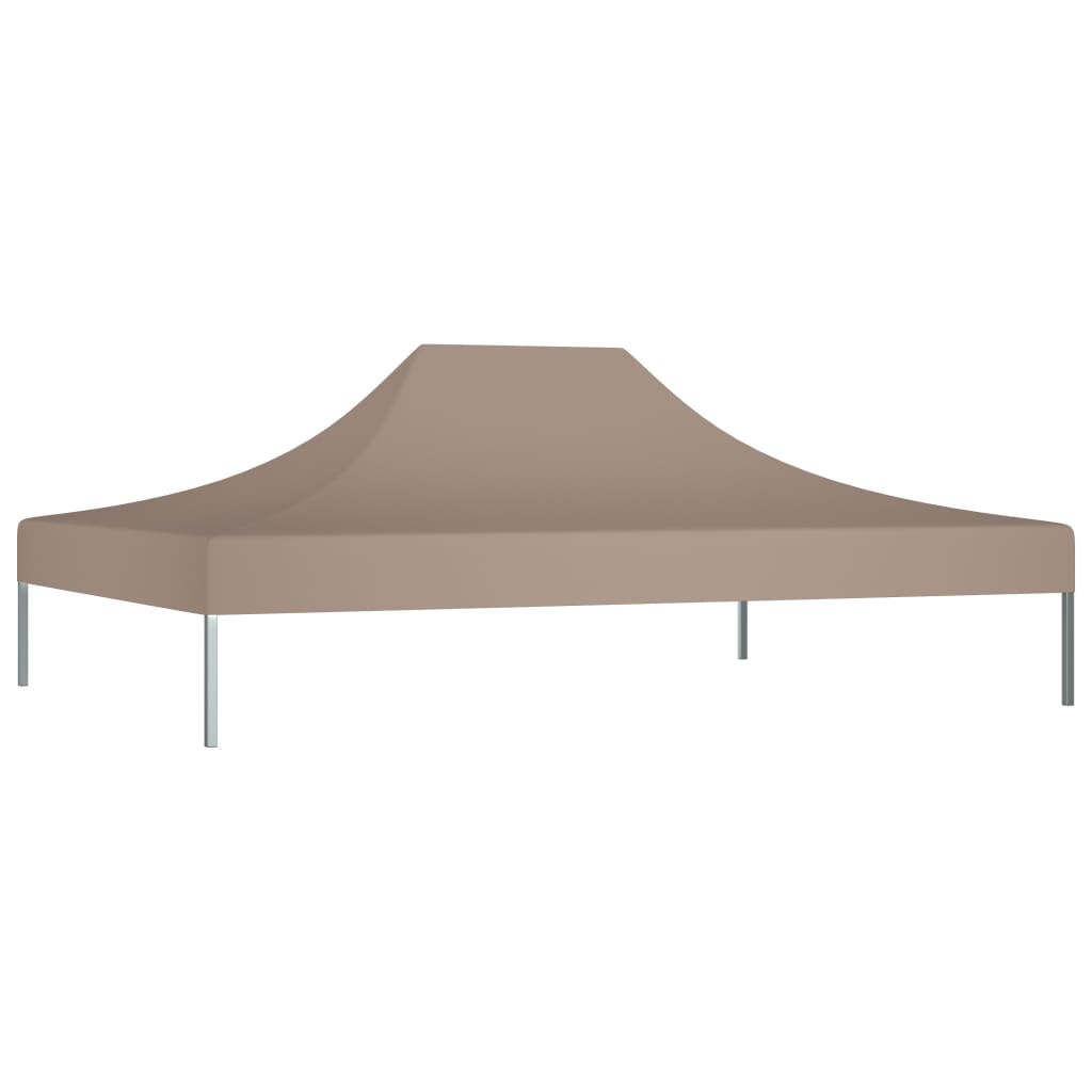 Partyzelt-Dach 4,5x3 m Taupe 270 g/m²