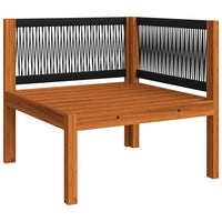 Thumbnail for 5-tlg. Garten-Lounge-Set mit Kissen Cremeweiß Massivholz Akazie