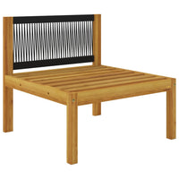 Thumbnail for 8-tlg. Garten-Lounge-Set mit Kissen Cremeweiß Massivholz Akazie