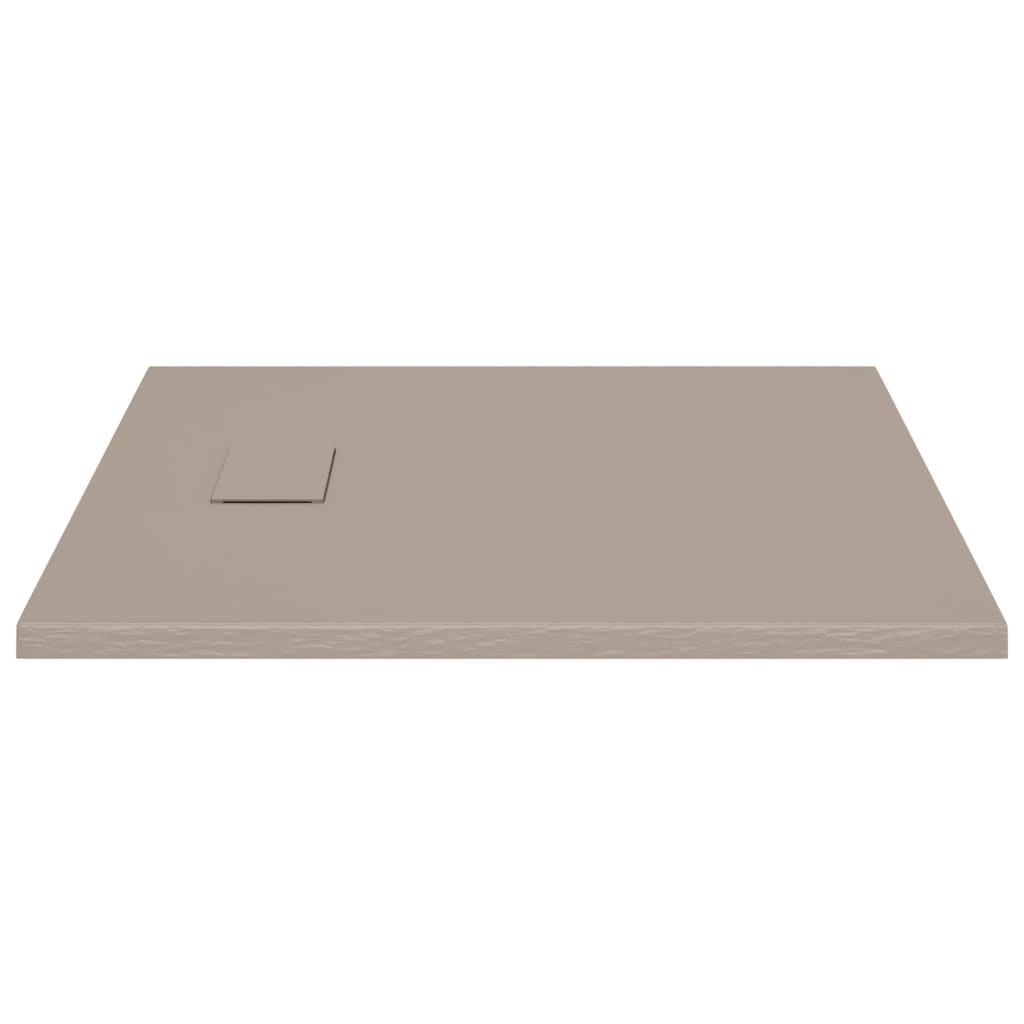 Duschwanne SMC Braun 90x80 cm