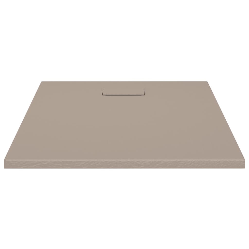 Duschwanne SMC Braun 100x80 cm