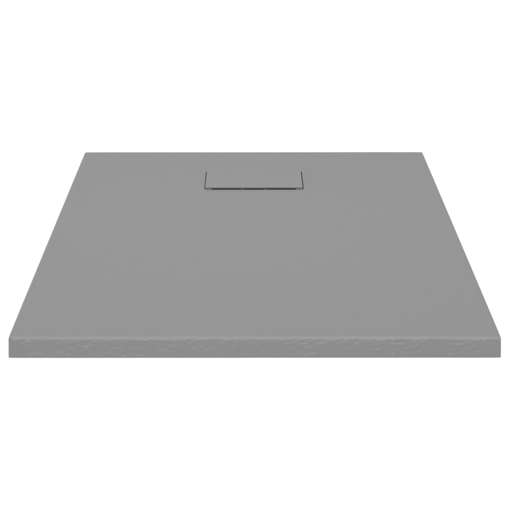 Duschwanne SMC Grau 90x70 cm