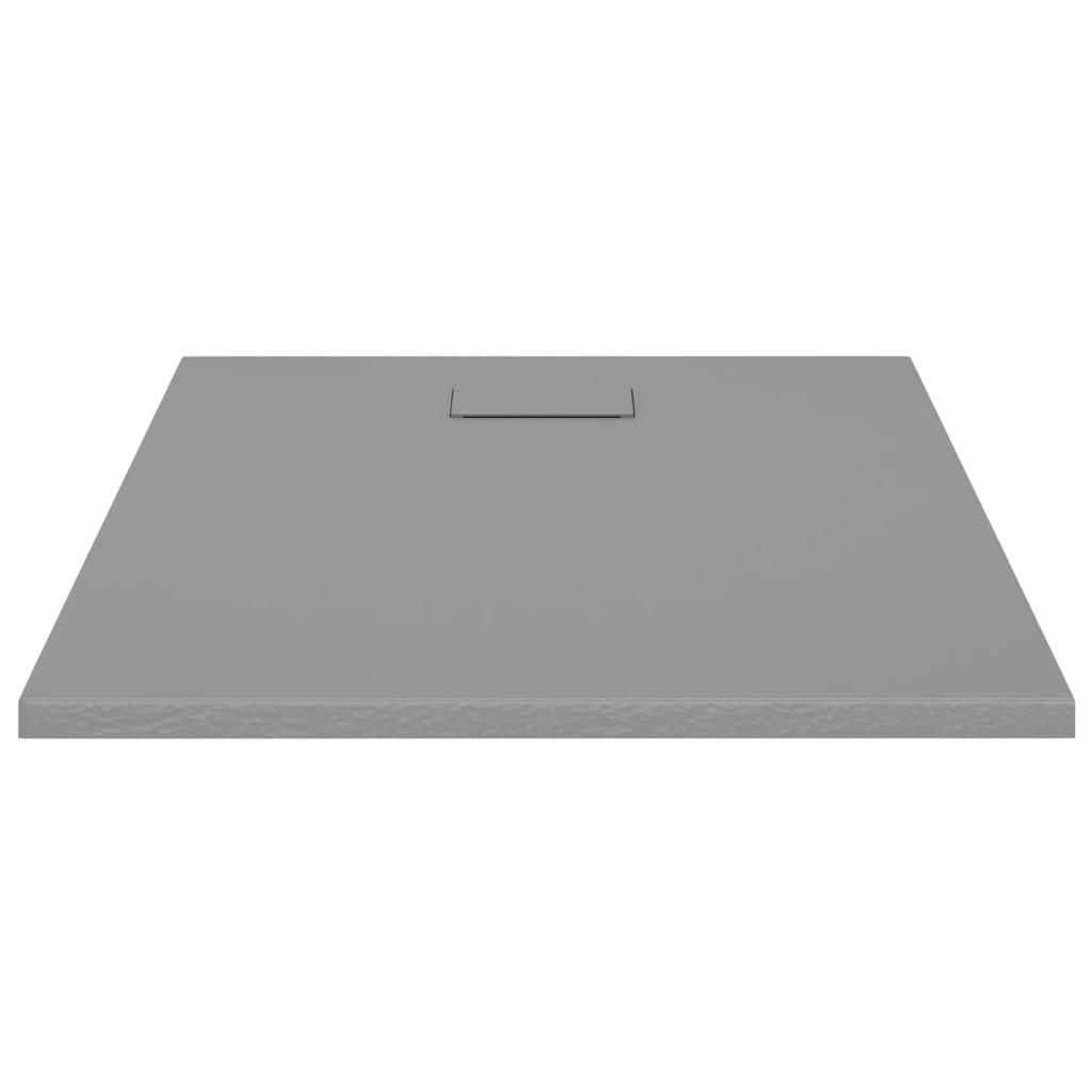 Duschwanne SMC Grau 100x80 cm